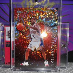 1997 Topps “hotshots” Allen Iverson Refractor