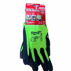 Milwaukee Cut Level 2 Work Gloves XL – 3 Pack