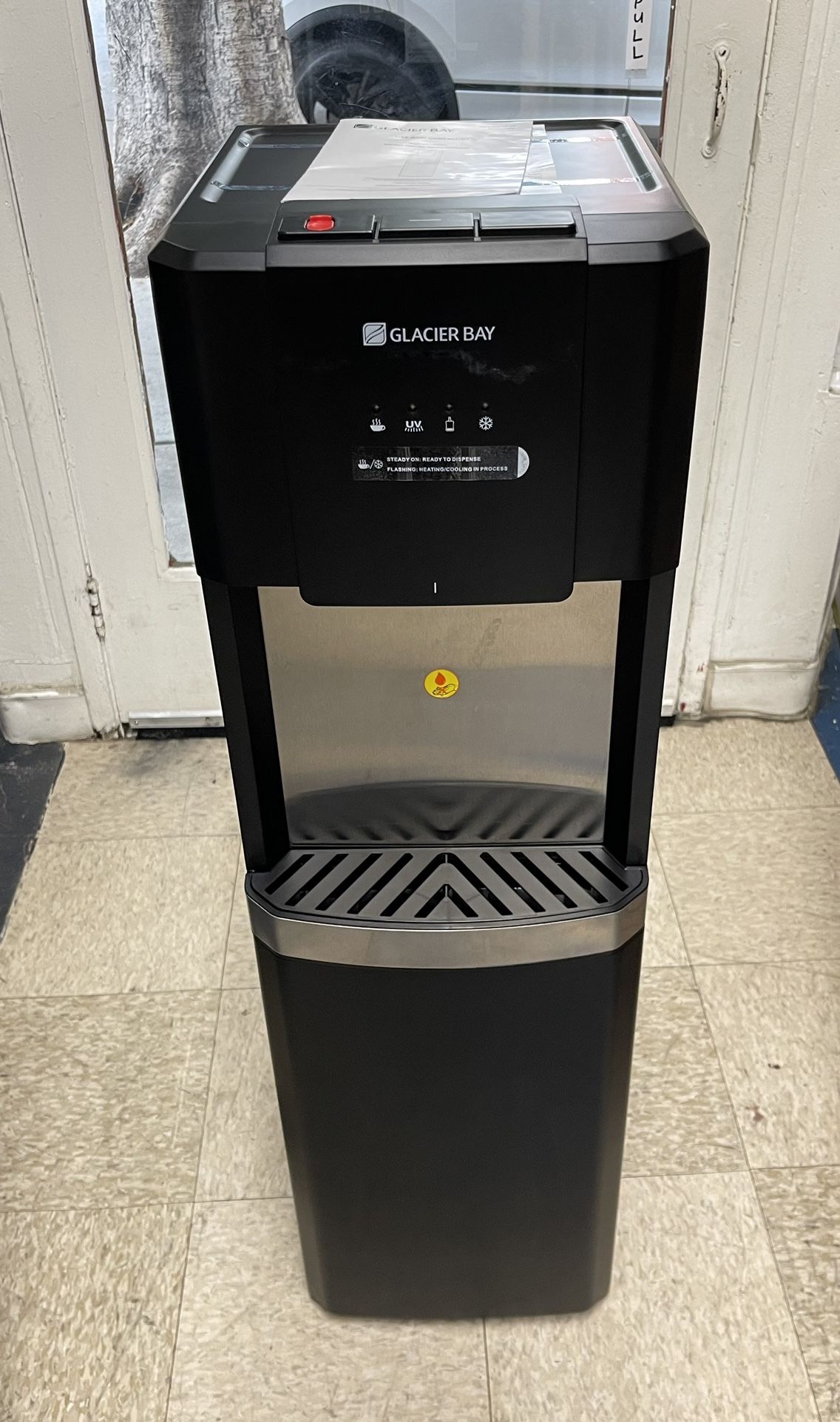 GLACIER BAY Bottom Load Water Dispenser In Matte Black for Sale in
