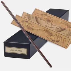 New Wizarding World of Harry Potter Interactive Wand James Potter