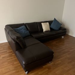 Leather Sectional Sofa