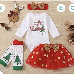 Baby’s first Christmas Outfit