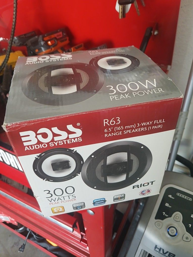 Boss 6.5" Speakers