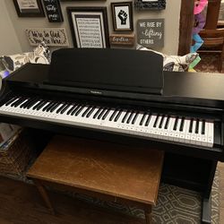 Technics digital piano weighted keys deals