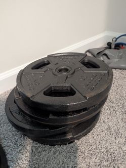 25 lb plates for 1 inch bar