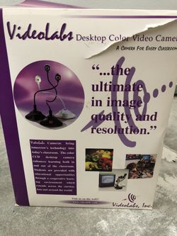 Desktop color video camera