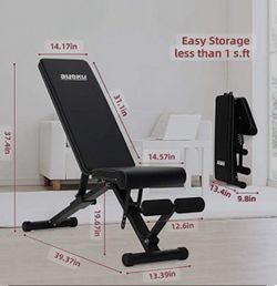 New Workout bench Still In The Box