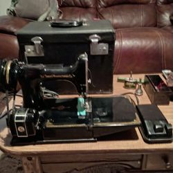 Vintage sewing machine