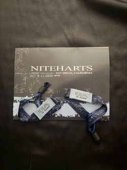 two 3-day GA niteharts tickets