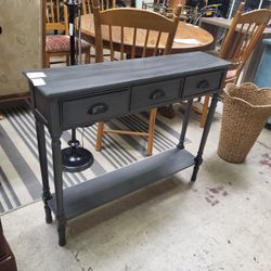 Shallow Console Table. Rare Size. Entryway Or Behind Sofa Or Under Window