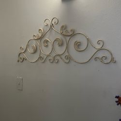 Shabby Chic, Metal Wall Hanging.