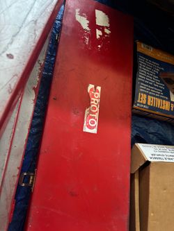 Proto Tools Red Metal Tool Case