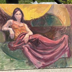 Oil Painting By Alan Johnson