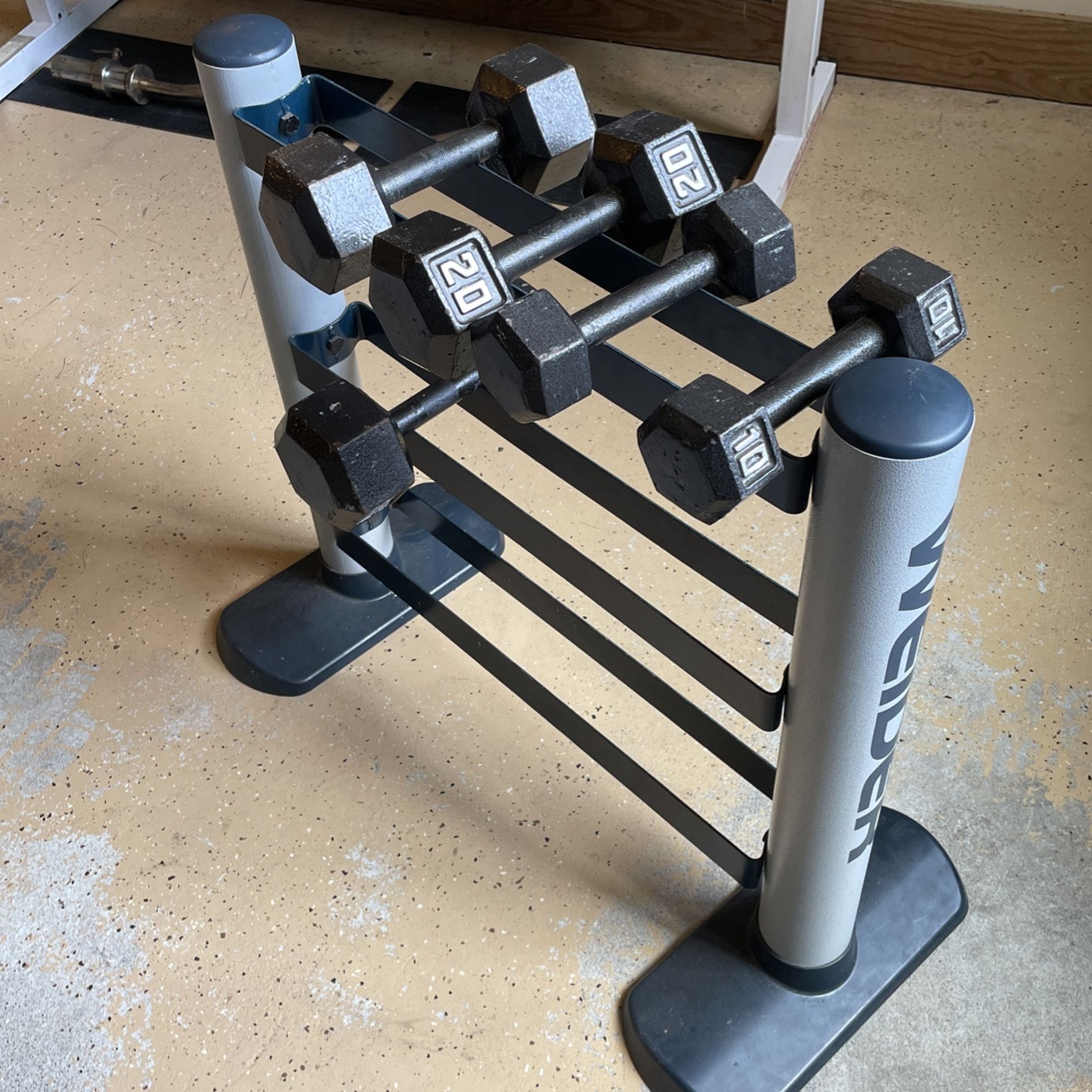 WEIDER DUMBELL RACK ONLY