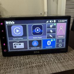 Boss radio with carplay