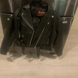 leather jacket