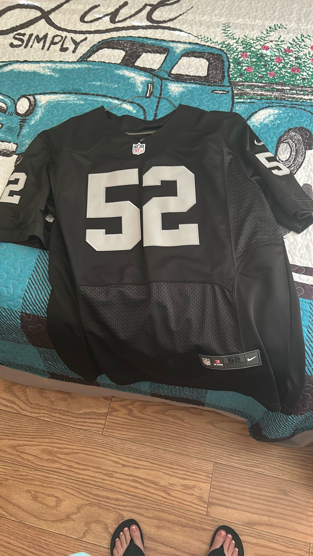 NFL Raiders men’s XL Jersey