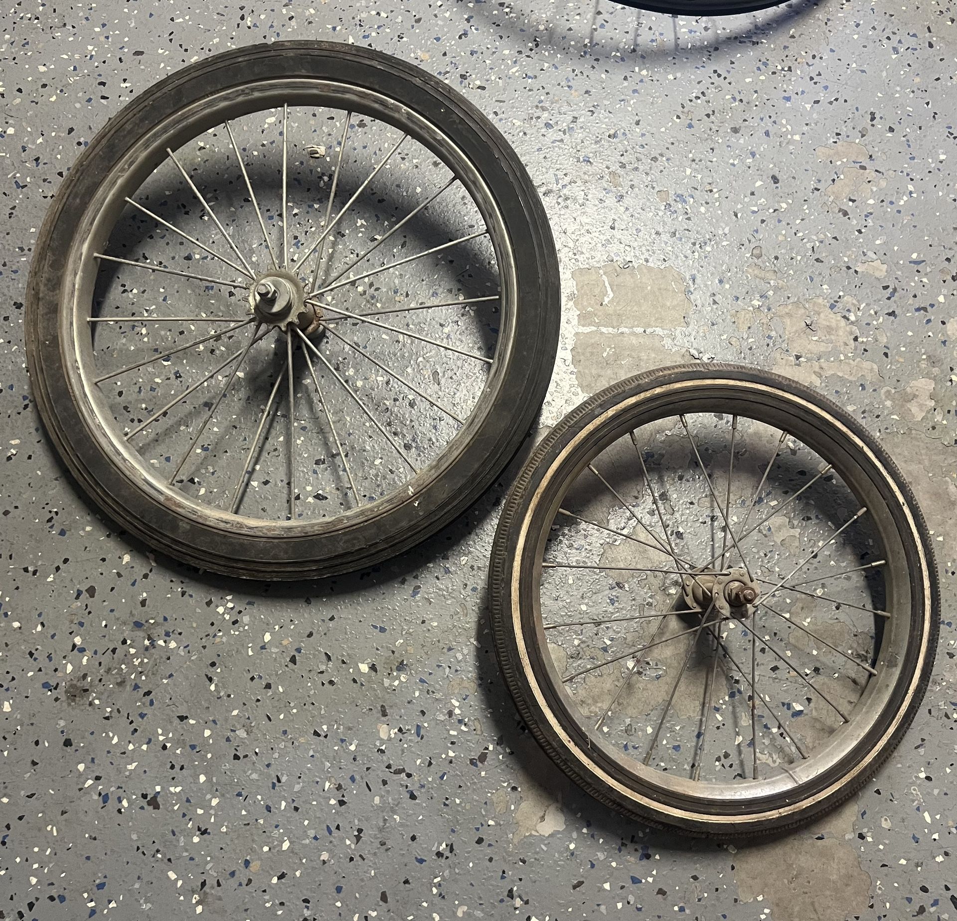 Solid Rubber & Metal Wheels