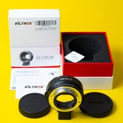 Viltrox EF-EOS M Lens Mount Adapter for Canon EF / EF-S Mount Lens to Canon EF-M Mount Cameras