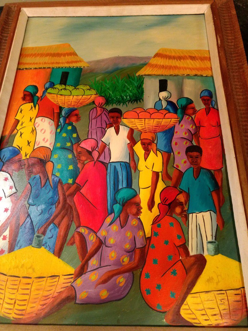 Orginal Haitian Painting by Maurice Guerre