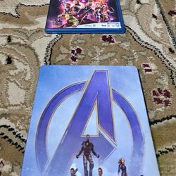 marvels blue ray disc's