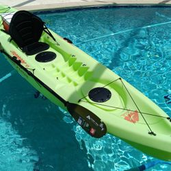 KAYAK OCEAN KAYAK SCRAMBLER XT WITH PADDLE 