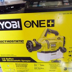 Ryobi ONE+ 18V Cordless Electrostatic 0.5 Gal Sprayer 