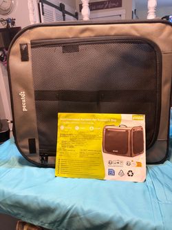 Folding pet crate $20