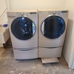 Kenmore Elite Heat Smart He5 Washer And Dryer With Pedestal