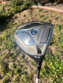 TAYLORMADE JETSPEED GOLF DRIVER 9.5 ADJUSTABLE LOFT MATRIX VELOX GRAPHITE STIFF