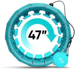 Weighted Hula hoop - Green 47 Inches 