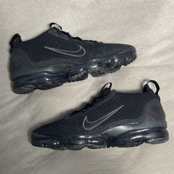 Size 10 ‘Black Anthracite’ Nike VaporMax 2021 Flyknit