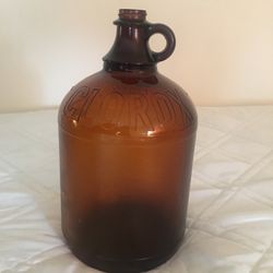 Vintage Glass Clorox Bottle