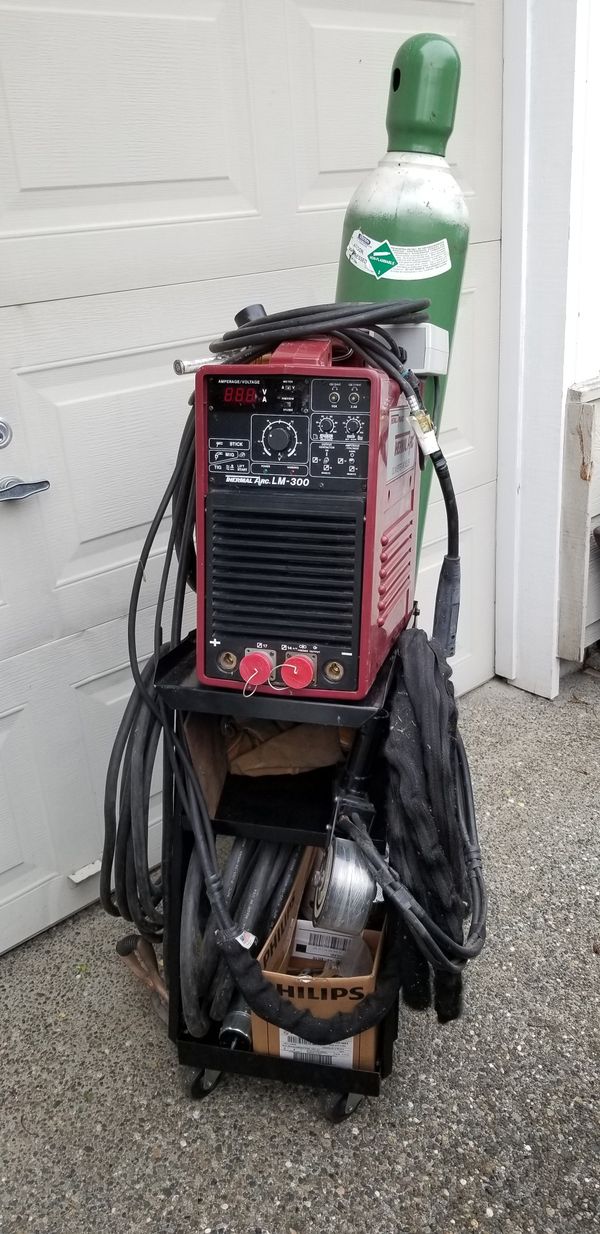 Thermal Arc LM300 arc welder and MK Products Prince XL spool gun for