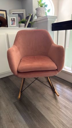 Pink rocking chair Wayfair