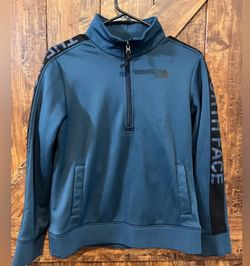New - North Face girl’s Large 1/4 zip sweatshirt