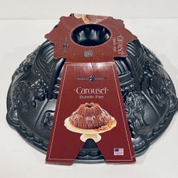 Nordic Ware CAROUSEL Bundt Cake Cast Aluminum NEW