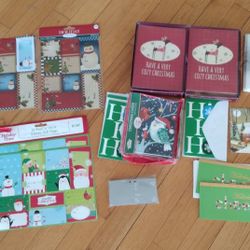 Brand New Christmas Cards And Gift Tags