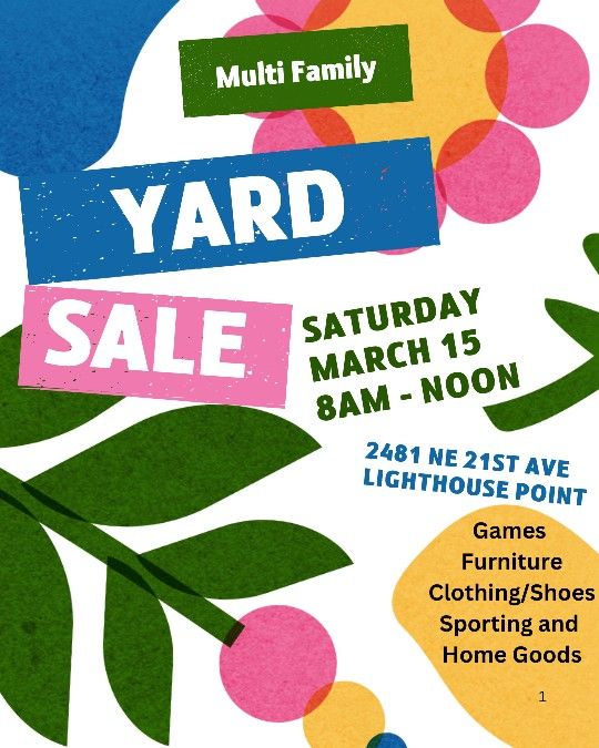 Yard Sale
