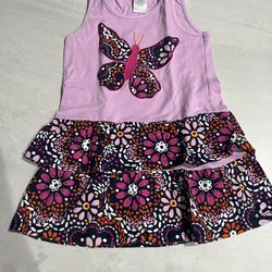 Gymboree Butterfly Dress — Size 2T