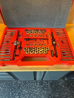 Snap on tap & die set