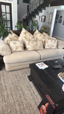 Sofa and loveseat