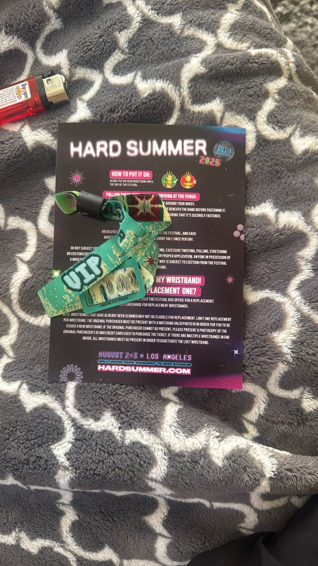 Hard Summer VIP Saturday Ticket