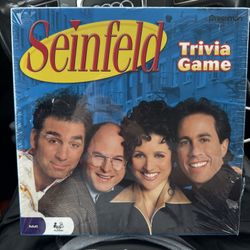 NEW SEALED Seinfeld Trivia Board Game 2009 #5300 Pressman Adult 2-4 Players