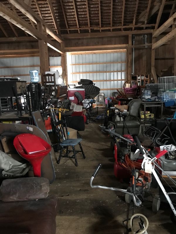 Barn sale today !