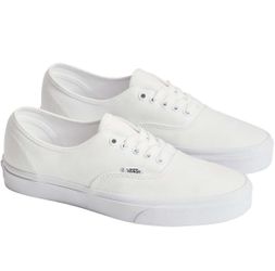 Vans Unisex Authentic Sneakers true white size( 7.5 men ) (9 women) new