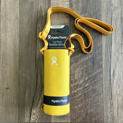 Hydro Flask, Brand New Accessory Reusable Water Bottle Carrier Holder , Yellow color