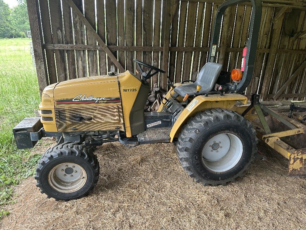 Challenger Tractor, Box Blade, Pro Mower Deck