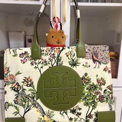 🫒🫒Tory Burch Ella Tote Bag 