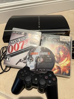 Sony PlayStation 3 60GB CECHA01, Backwards Compatible!